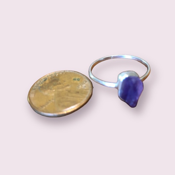 New Amethyst Silver Ring - Picture 4 of 7